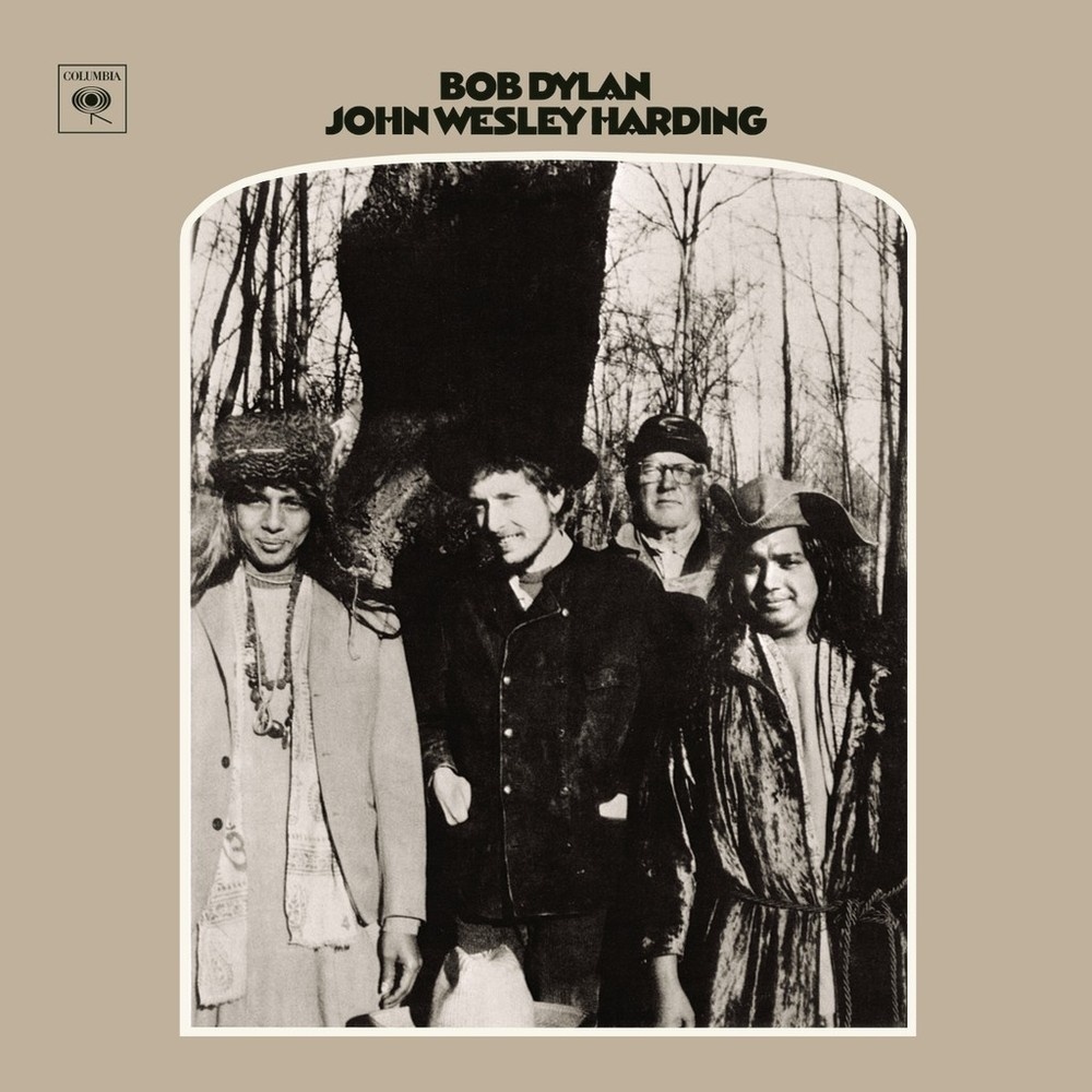 Capa do disco "John Wesley Harding" (1968), de Bob Dylan - Divulgação