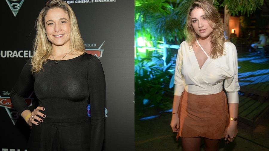Fernanda Gentil e Sasha têm semelhanças? - Montagem UOL