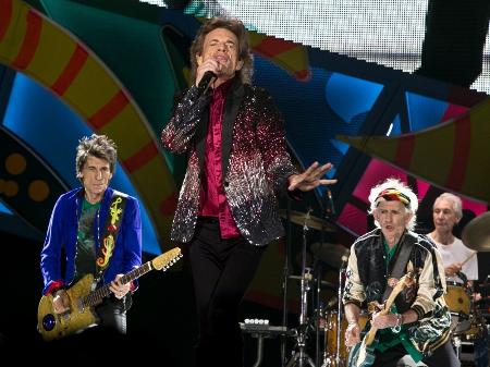 25.mar.2016 - Pela primeira vez na história, os Rolling Stones se apresentam em Cuba - Yamil Lage/AFP Photo
