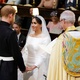 Harry e Meghan fazem os votos - Dominic Lipinski/Reuters
