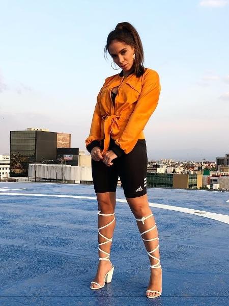 Anitta é uma das adeptas da nova moda da bermuda ciclista  - Instagram