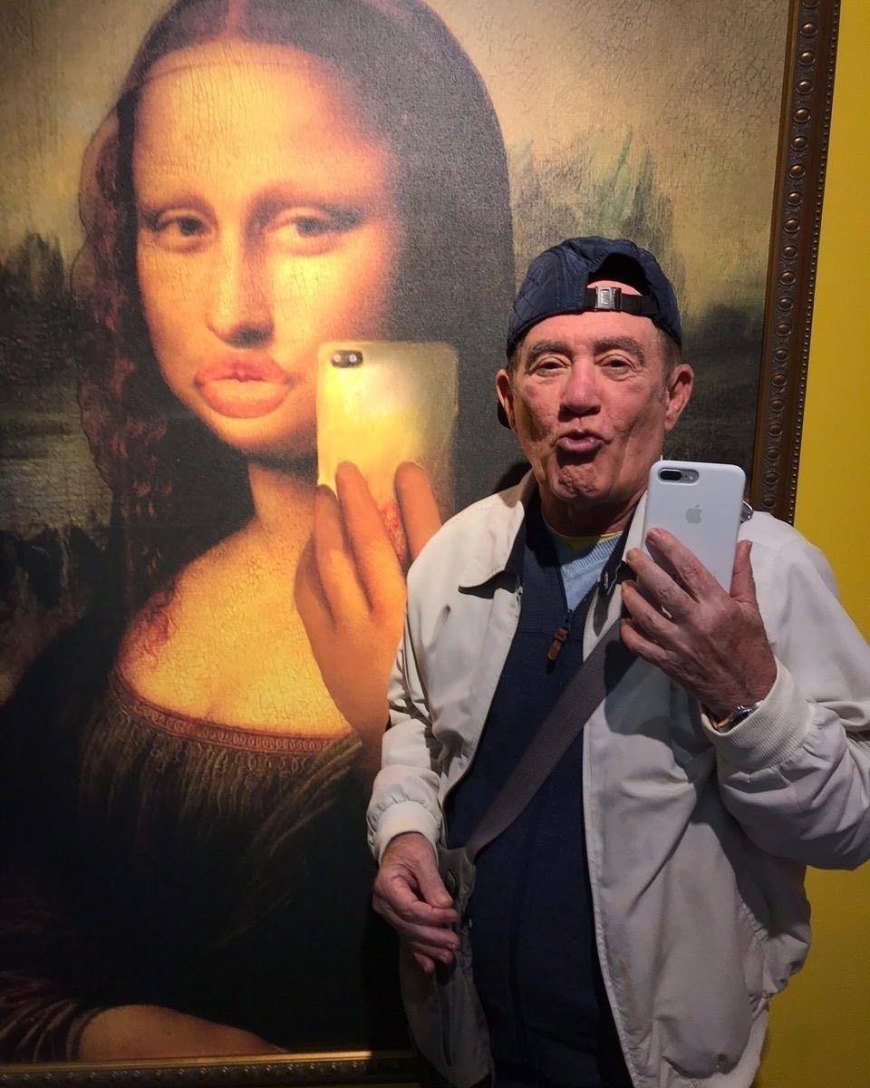 Renato Aragão também incorpora o Didi em seu perfil no Instagram - Reprodução/Instagram