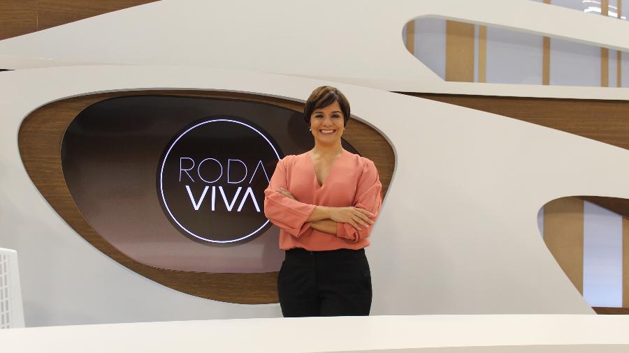 Vera Magalhães, âncora do "Roda Viva", da TV Cultura - TV Cultura