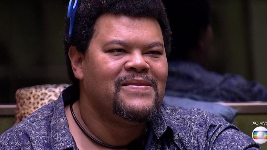 Babu com um pente garfo no cabelo no dia de sua eliminação do "BBB 20" - Reprodução/TV Globo