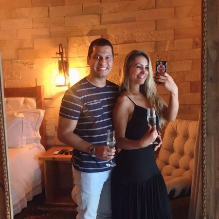 Andressa Urach e o noivo, Thiago Lopes - Reprodução/Instagram @andressaurachoficial