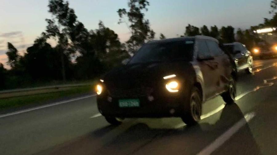 Hyundai Creta 2022 é flagrado circulando no interior de São Paulo - Fabiano Martin/Arquivo Pessoal