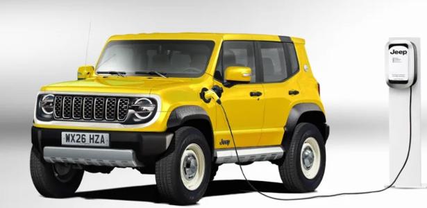 Possível novo Jeep Renegade "bebê" elétrico