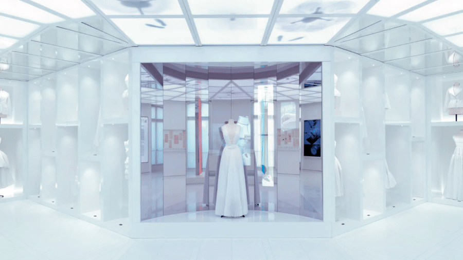 La Galerie Dior, no número 30 da avenida Montaigne - Reprodução