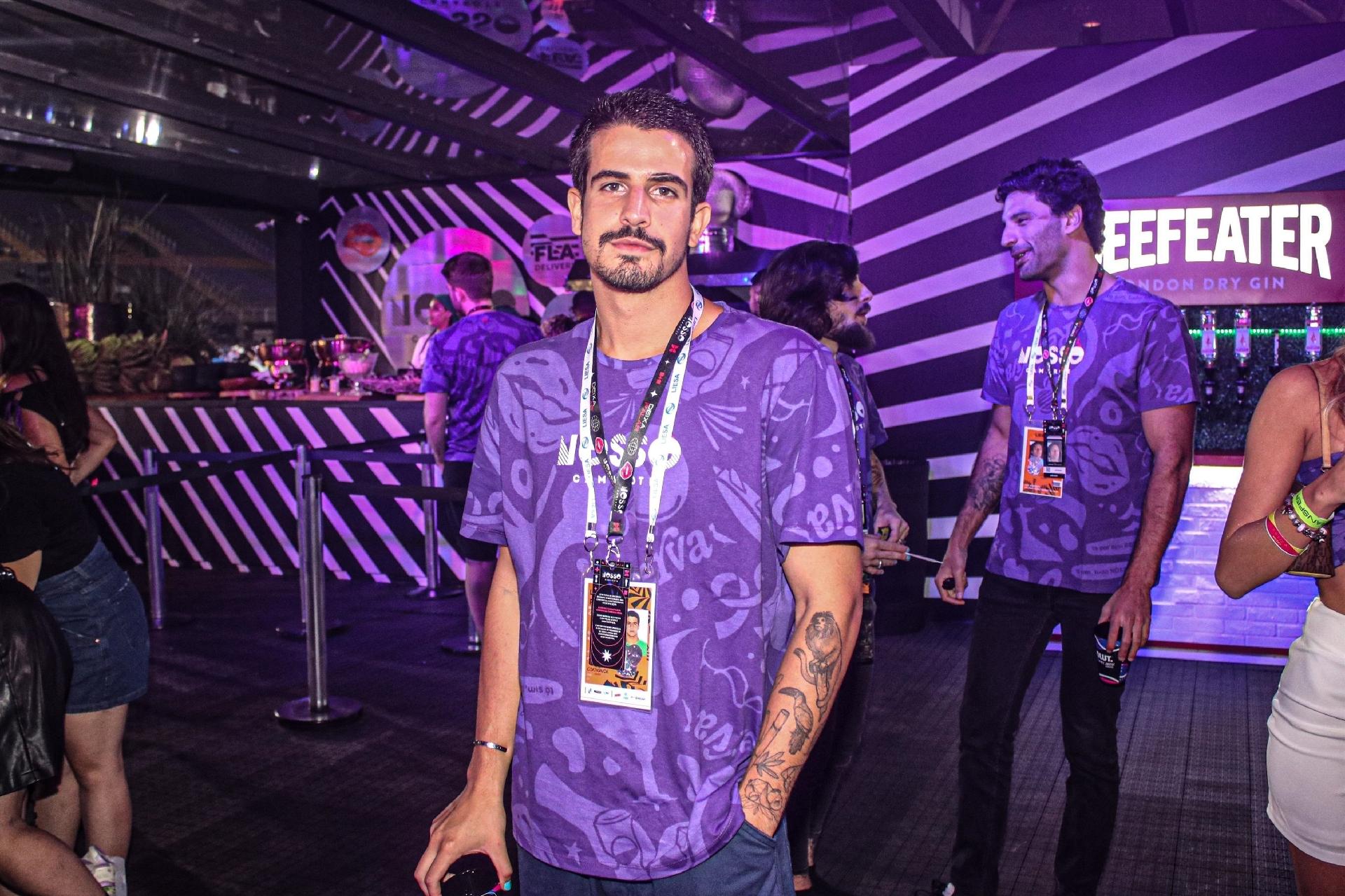 Enzo Celulari no Nosso Camarote no primeiro dia de Carnaval no Rio - Rogeiro Fildago / AgNews