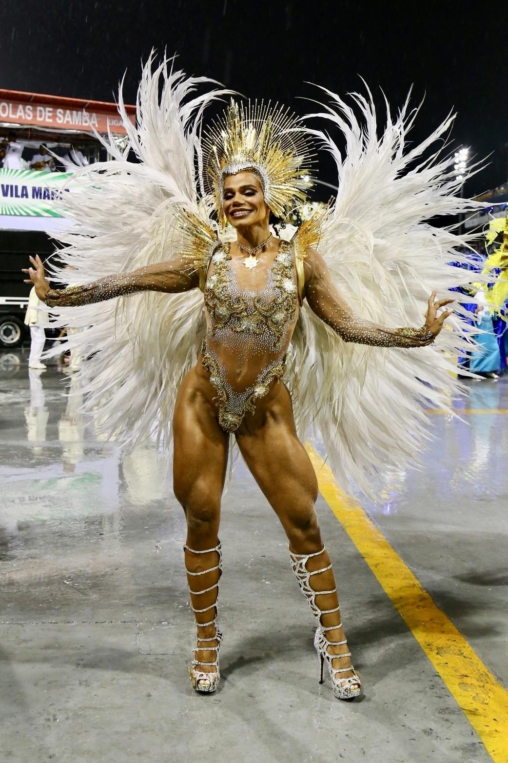 Desfile da Unidos de Vila Maria, quinta colocada no Grupo Especial - Cláudio Augusto/Ag.Brazil News