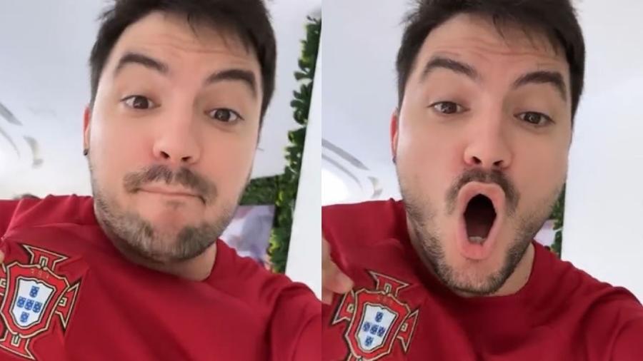 Felipe Neto torce para Portugal na Copa do Mundo no Qatar - Reprodução/Twitter