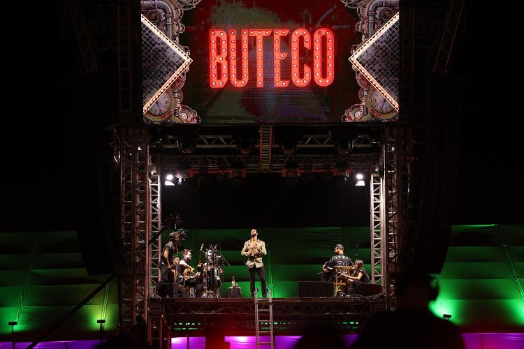 Gusttavo Lima no show 'Buteco, a Despedida', no sábado (31), em Goiânia