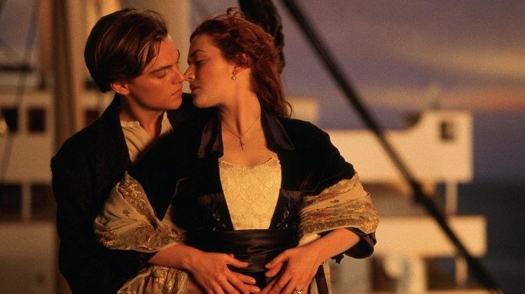 Leonardo DiCaprio e Kate Winslet em 'Titanic' Leonardo DiCaprio e Kate Winslet em 'Titanic'