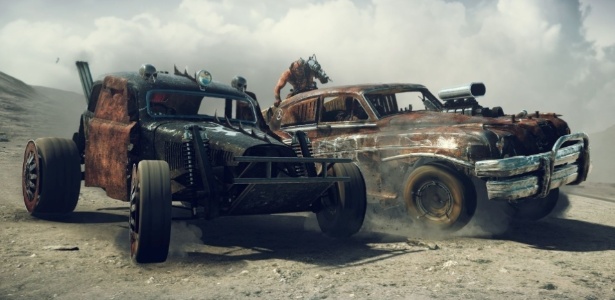 "Mad Max" combina combate automotivo, tiroteio e a exploração do mundo apocalíptico - Divulgação