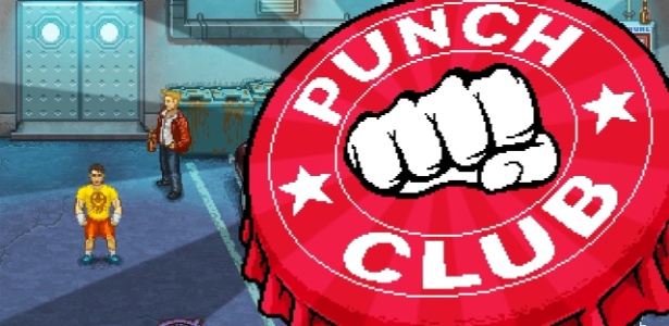 Em "Punch Club" o jogador gerencia a carreira de um lutador, realizando treinos e podendo até mesmo virar um herói que combate o crime - Reprodução