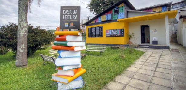 Casa da Leitura Manoel Carlos Karam é um dos locais que abriga a programação de aniversário de programa de incentivo à leitura em Curitiba - Divulgação/Cido Marques