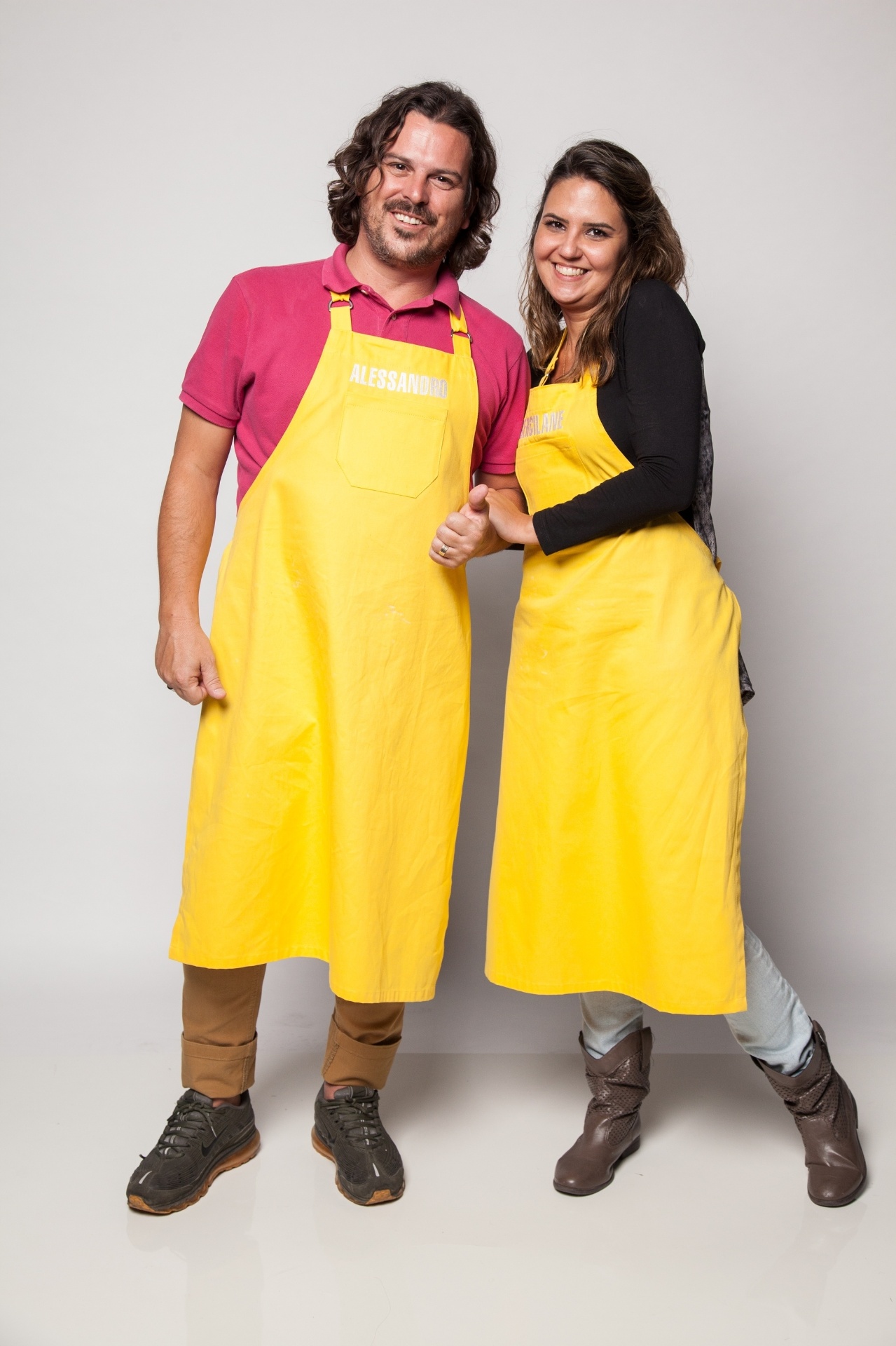 O gerente comercial Alessandro Lune, 41 anos, tem como parceria a sua mulher, a vendedora Gercilane Menezes, 35 anos - Edu Moraes/Record