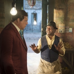 Afrânio (Antonio Fagundes ) e Chico Criatura (Gésio Amadeu) - Renato Rocha Miranda/TV Globo - Renato Rocha Miranda/TV Globo