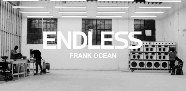 Imagem do álbum "Endless", de Frank Ocean, lançado pela plataforma Apple Music - Reprodução - Reprodução