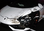 Jovem bate Lamborghini alugado após perseguição policial - Divulgação Jovem bate Lamborghini alugado após perseguição policial - Divulgação