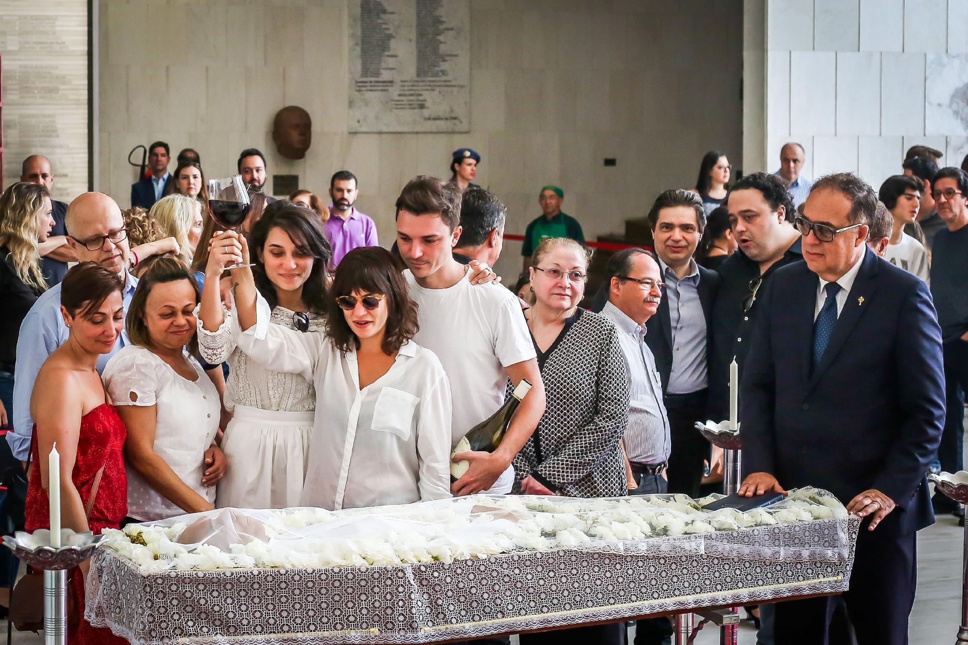 Corpo de Marcelo Rezende é velado em SP - Edson Lopes Jr./UOL