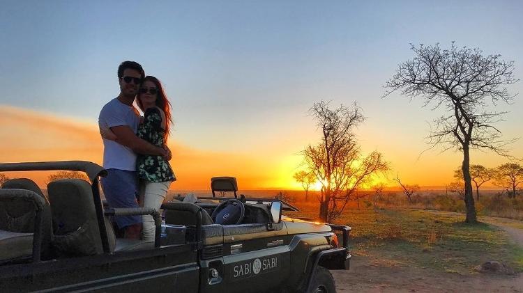 Marina Ruy Barbosa e Xandinho Negrão curtem o pôr do sol na África do Sul - Reprodução/Instagram/marinaruybarbosa - Reprodução/Instagram/marinaruybarbosa