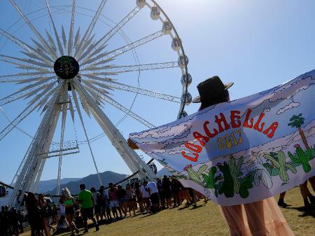 A roda gigante do Coachella - Getty Images