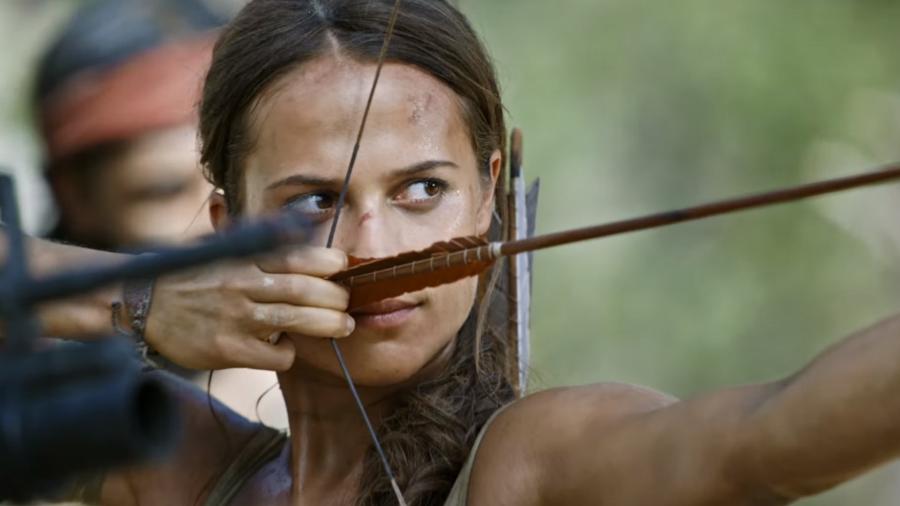 Alicia Vikander como Lara Croft em Tomb Raider - A Origem - Divulgação