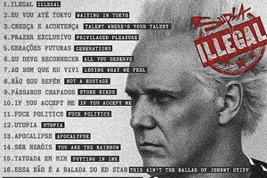 Contracapa do álbum "Illegal" - Divulgação - Divulgação