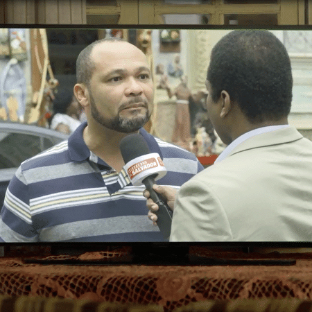 Homem revela na televisão que Beto Falcão está vivo - Reprodução/GShow/Segundo Sol - Reprodução/GShow/Segundo Sol
