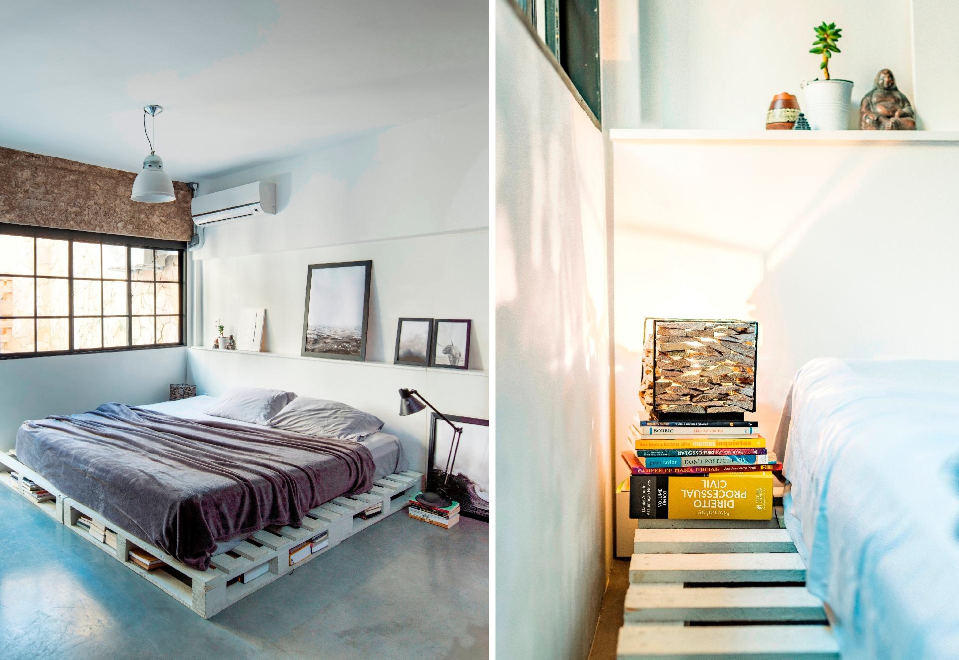 Baú estreito e pallets - Ricardo Jaeger/Divulgação