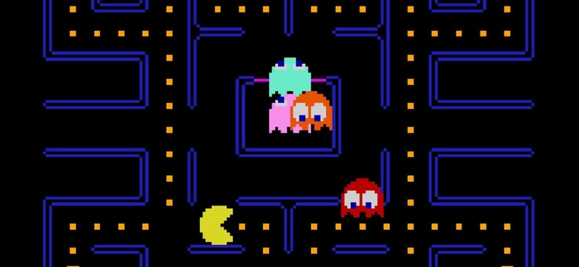 "Pac-Man" em sua versão para DOS rodando em um navegador no Windows 10 - Reprodução/GameHall