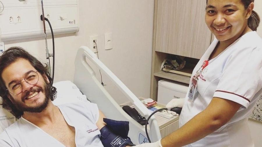 Túlio Gadêlha tranquiliza seguidores após ser diagnosticado com trombose - Reprodução/Instagram/tulio.gadelha