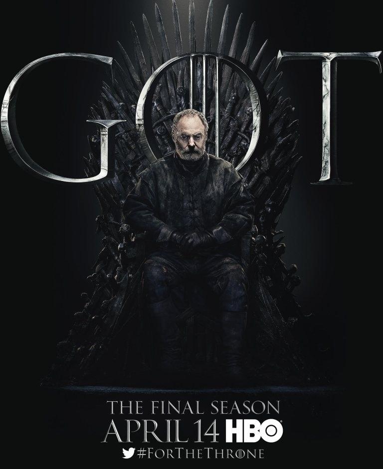 Liam Cunningham como Davos Seaworth em "Game of Thrones" - Reprodução/EW
