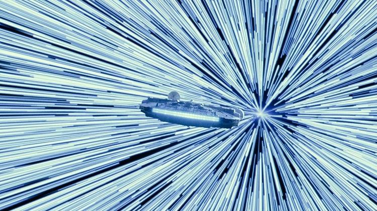 Millennium Falcon em cena de "Star Wars IX: The Rise of Skywalker" - Divulgação - Divulgação
