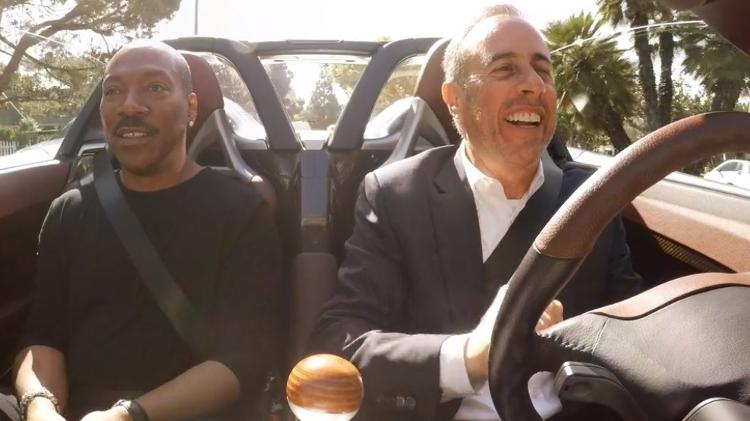 Eddie Murphy e Jerry Seinfeld em episódio de Comedians in Cars Getting Coffee - Divulgação - Divulgação