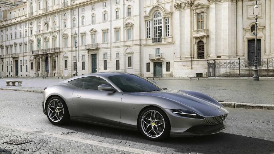 Ferrari Roma é o novo Gran Turismo da Ferrari, combinando luxo, conforto e performance - Divulgação