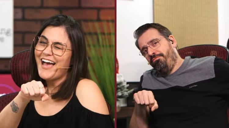 Tati Martins e Marcelo Carlos entrevistavam os eliminados em "A Fazenda" e foram dispensados após criticarem erros no reality - Reprodução/YouTube - Reprodução/YouTube