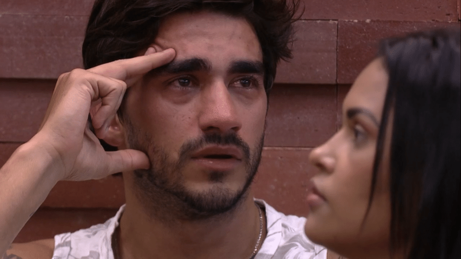 Guilherme chora ao falar sobre Gabi - Reprodução/Globoplay