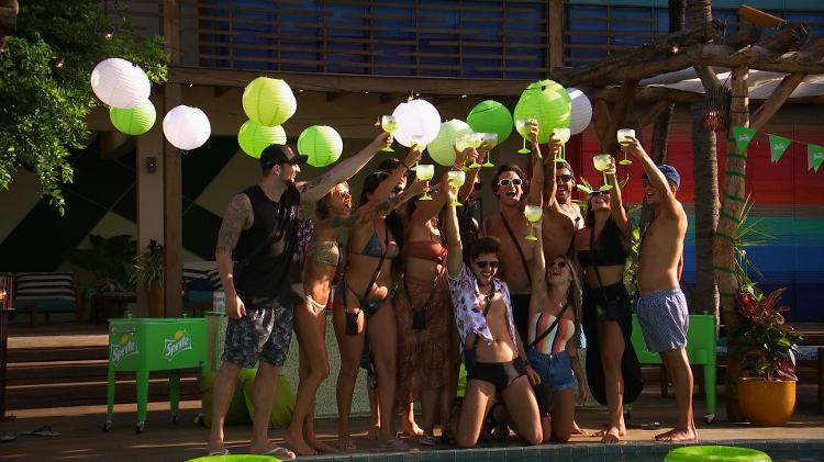 É só curtição em cena do terceiro episódio do 'De Férias com o Ex' - Divulgação/MTV - Divulgação/MTV