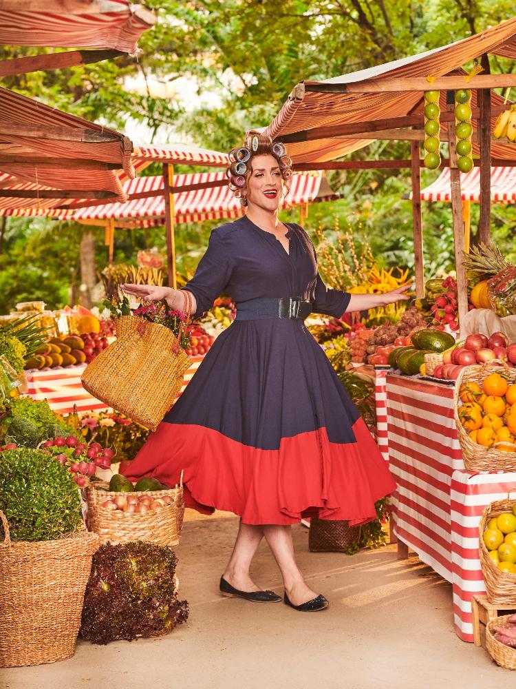 O humorista Paulo Gustavo como a personagem Dona Herminia, de "Minha Mãe É Uma Peça" - divulgação