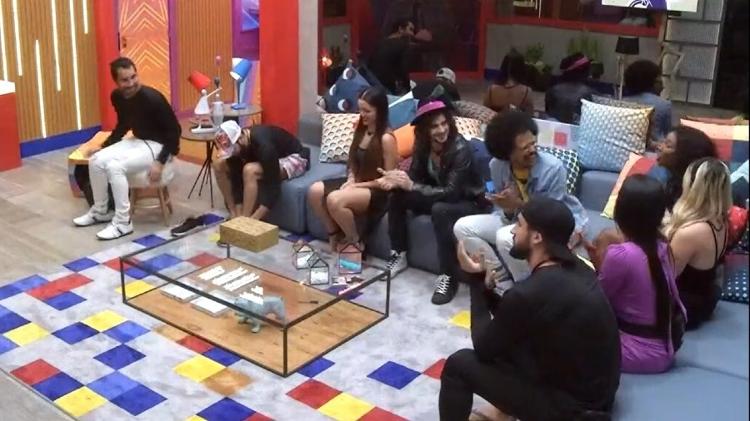 BBB 21: formação de paredão - Reprodução/Globoplay - Reprodução/Globoplay
