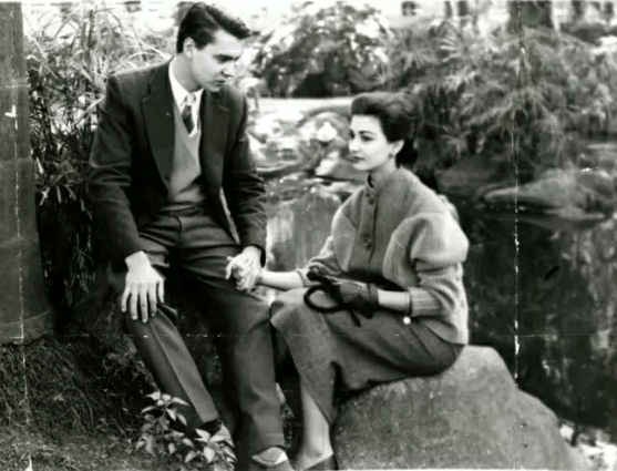 Os atores John Herbert e Eva Wilma na série de TV "Alô Doçura", exibida pela TV Tupi de 1954 a 1963. Os dois foram casados por 21 anos e tiveram dois filhos. John Herbert morreu em 26 de janeiro de 2011 - Divulgação