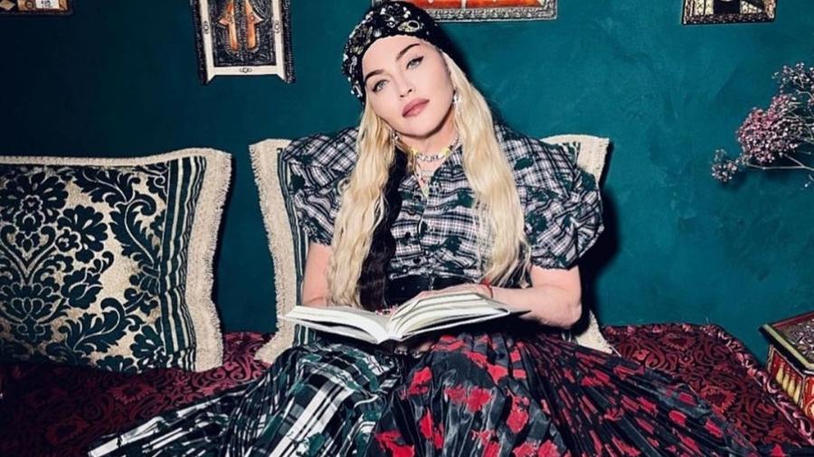 Madonna veste Chopova Lowena - Reprodução/Instagram