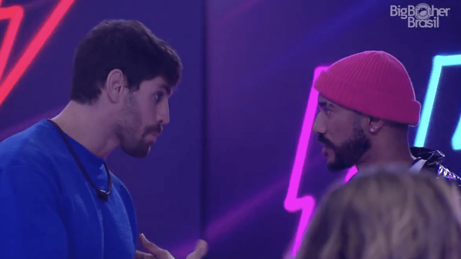 BBB 23: Cara de Sapato e Ricardo discutem em festa - Reprodução/Globoplay