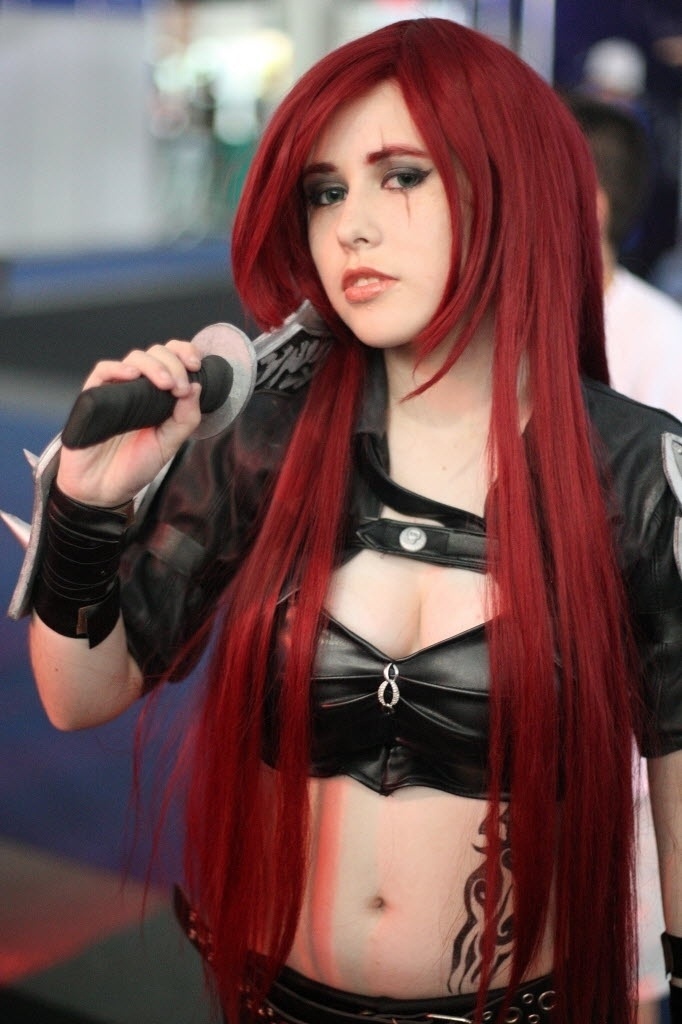 6.set.2015- Participante caracterizada para participar da final do concurso de cosplay no Brasil Mega Arena, maior evento de e-Sports da América Latina, em São Paulo - Reinaldo Canato/UOL