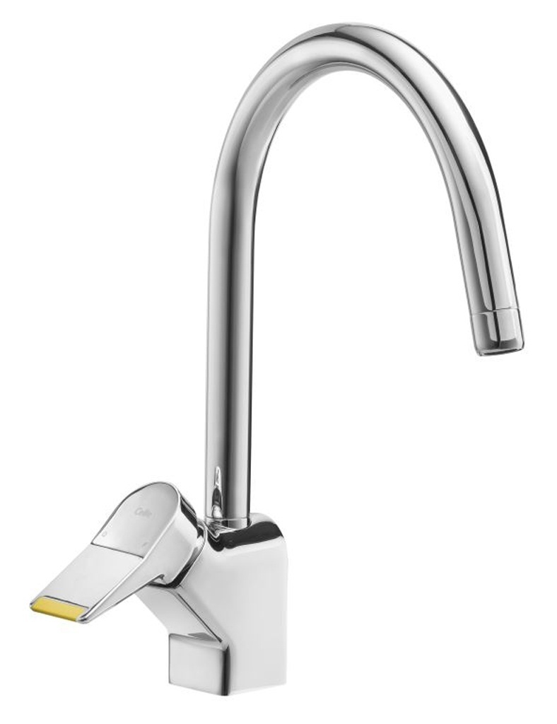 A linha Colors, da Celite (www.celite.com.br), conta com torneiras monocomando com bica móvel alta e volante que permite a personalização, com até seis opções de cores (branca, vermelha, azul, amarela, rosa e verde). O aparelho tem sistema "click", com três níveis de acionamento. A fabricante promete até 65% de economia, dependendo da posição escolhida - Divulgação