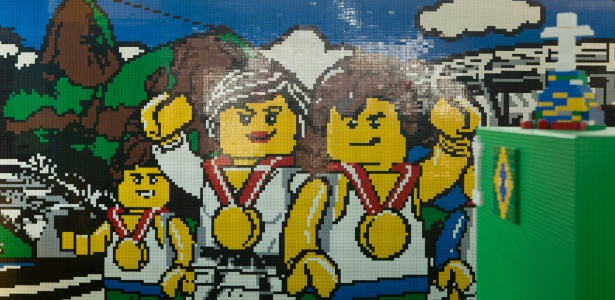 Casa LEGO, na praia de Ipanema - Ari Versiani/Ag.Ponto - Ari Versiani/Ag.Ponto