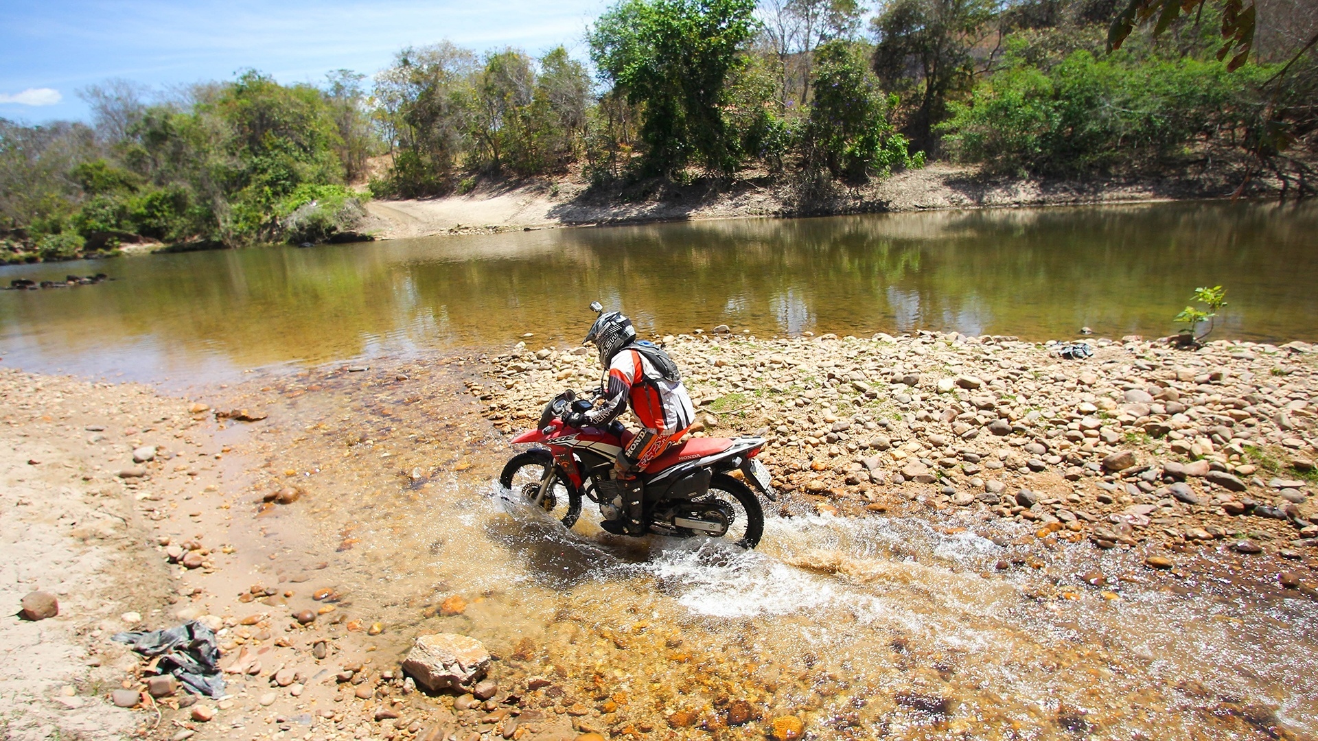Honda XRE 300 no Rally dos Sertões 2016 - Idário Araújo/Vipcomm