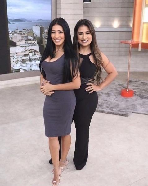 Simone e Simaria usam looks comportados no programa "Encontro", de Fátima Bernardes - Reprodução/ Instagram/ @simoneesimaria